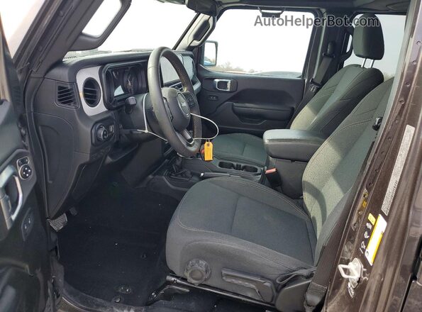 1C6HJTAG0RL121367 2024 JEEP GLADIATOR Black Widok wnętrza z przodu