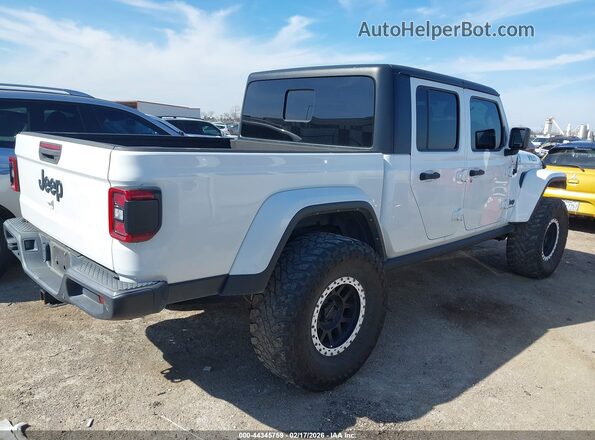 1C6HJTAG3ML577694 2021 JEEP GLADIATOR White Trasero derecho