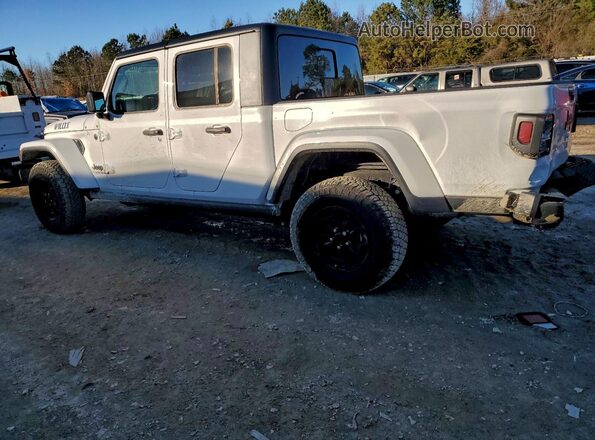 1C6HJTAG5NL165455 2022 JEEP GLADIATOR White უკანა მარცხენა