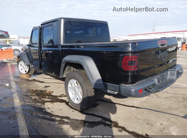 1C6HJTAG7LL159637 2020 JEEP GLADIATOR Black Задня ліва чверть