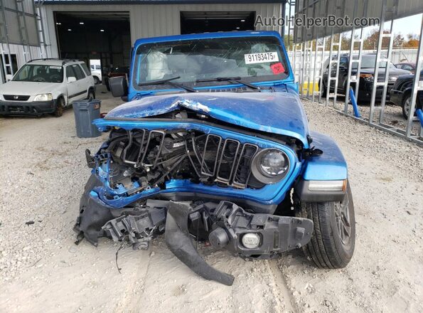 1C6HJTAG7RL105800 2024 JEEP GLADIATOR Blue წინა ხედი