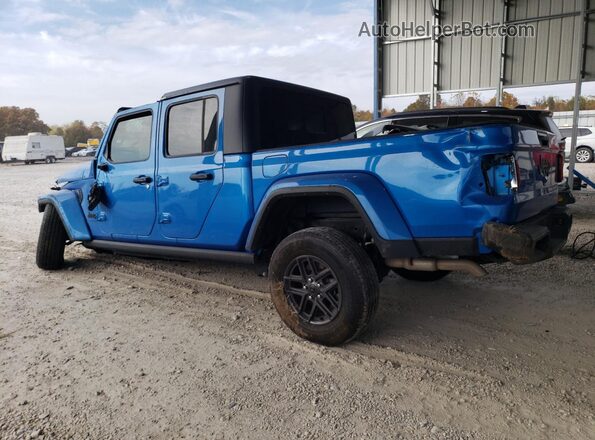 1C6HJTAG7RL105800 2024 JEEP GLADIATOR Blue უკანა მარცხენა