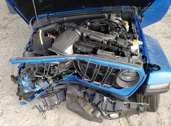 1C6HJTAG7RL105800 2024 JEEP GLADIATOR Blue უკანა სალონის ხედი