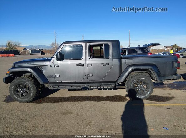 1C6HJTAG9ML580776 2021 JEEP GLADIATOR Gray 