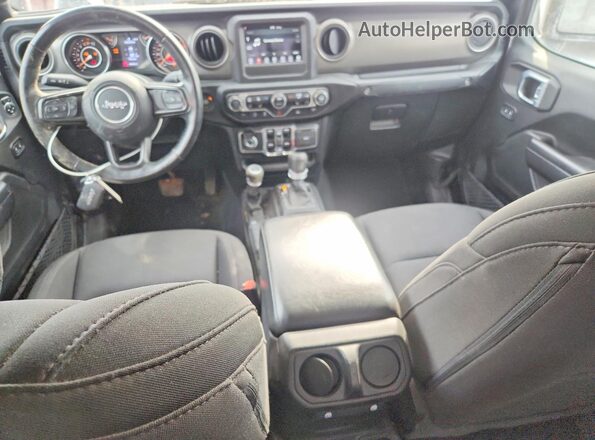 1C6HJTAGXPL505055 2023 JEEP GLADIATOR Угольный Вид панели приборов