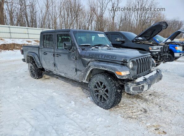 1C6HJTAGXPL505055 2023 JEEP GLADIATOR Угольный Передняя правая четверть