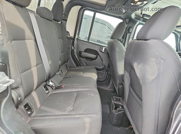 1C6HJTAGXPL505055 2023 JEEP GLADIATOR Угольный Вид задней части салона
