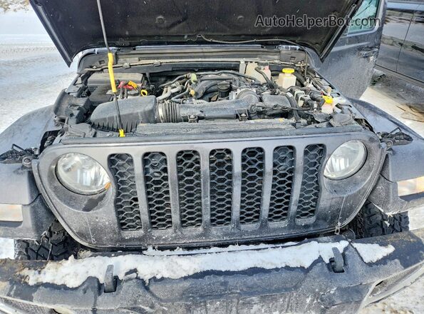 1C6HJTAGXPL505055 2023 JEEP GLADIATOR Угольный Вид подкапотного пространства