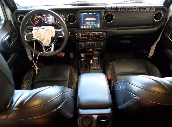 1C6HJTFG2PL528547 2023 JEEP GLADIATOR White Widok deski rozdzielczej
