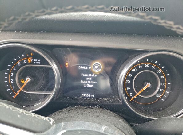 1C6HJTFG9PL566471 2023 JEEP GLADIATOR White Instrument cluster view