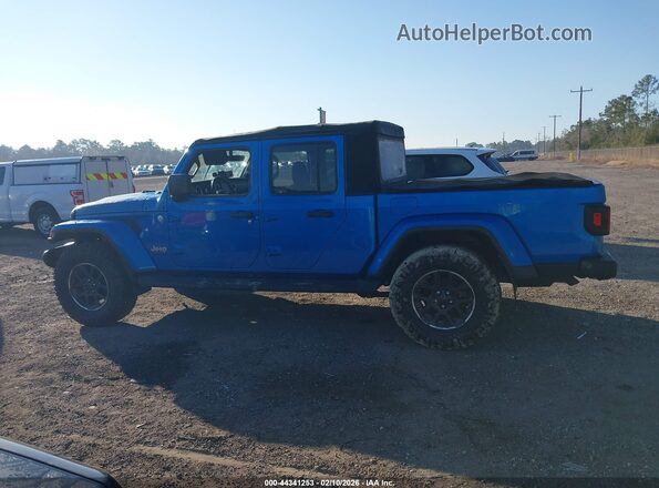 1C6HJTFGXML546564 2021 JEEP GLADIATOR Синий Панорамный вид салона 360°