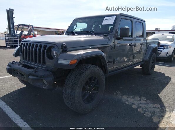 1C6JJTAG5PL513629 2023 JEEP GLADIATOR Gray Передня ліва чверть