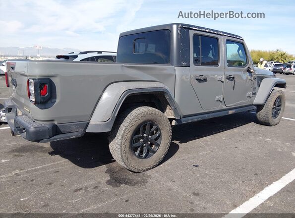 1C6JJTAG5PL513629 2023 JEEP GLADIATOR Gray Задня права чверть