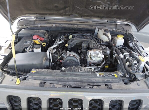 1C6JJTAG5PL513629 2023 JEEP GLADIATOR Gray Вид ззаду
