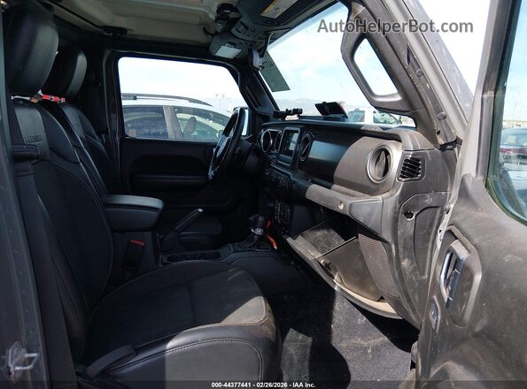 1C6JJTAG5PL513629 2023 JEEP GLADIATOR Gray Вид салону спереду