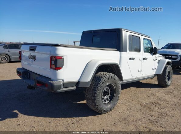 1C6JJTBG0PL577950 2023 JEEP GLADIATOR Белый Задняя правая четверть