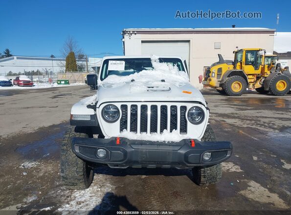 1C6JJTEG7ML574888 2021 JEEP GLADIATOR White Widok deski rozdzielczej