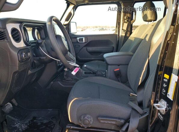 1C6PJTAG0SL517719 2025 JEEP GLADIATOR Black Front interior view