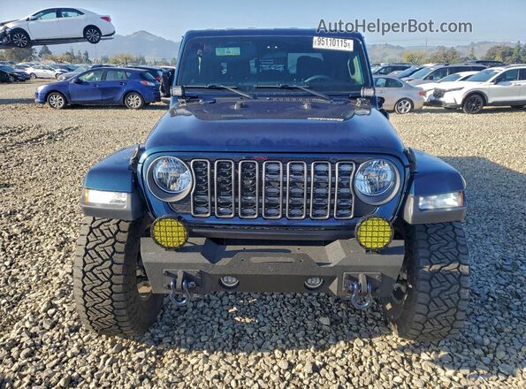1C6PJTAG3SL508786 2025 JEEP GLADIATOR Blue Front view