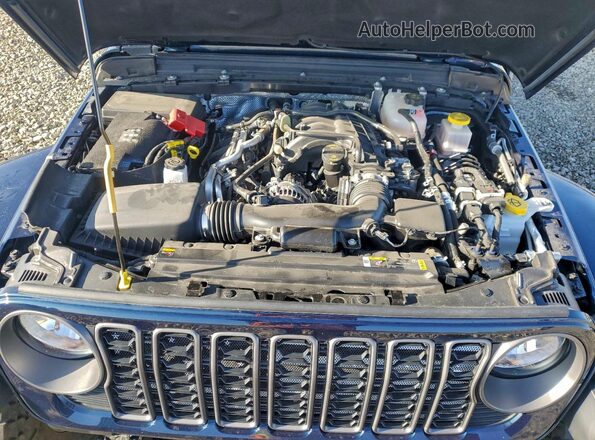 1C6PJTAG3SL508786 2025 JEEP GLADIATOR Blue Rear interior view