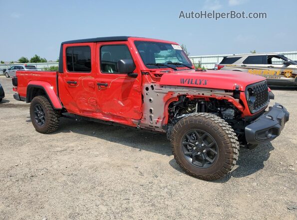 1C6PJTAG5SL504755 2025 JEEP GLADIATOR Red Delantero derecho
