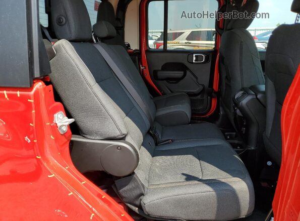 1C6PJTAG5SL504755 2025 JEEP GLADIATOR Red Vista de los asientos traseros