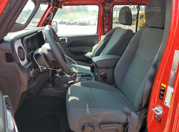 1C6PJTAG5SL504755 2025 JEEP GLADIATOR Red Vista interior delantera