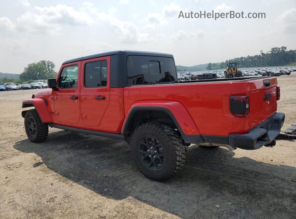 1C6PJTAG5SL504755 2025 JEEP GLADIATOR Red Trasero izquierdo