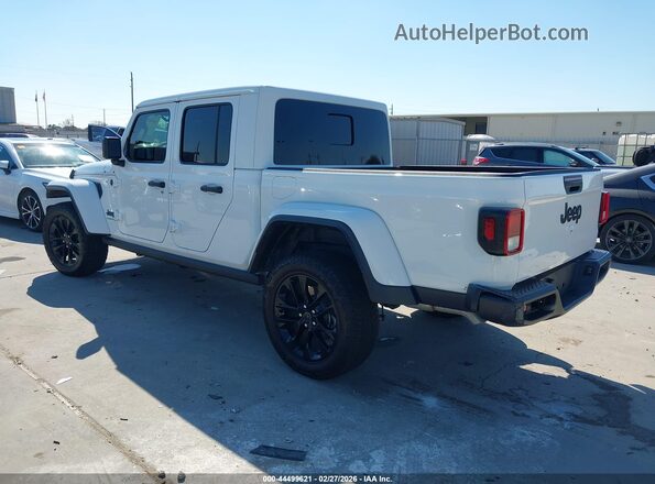 1C6PJTAG6SL503775 2025 JEEP GLADIATOR White Հետևի ձախ