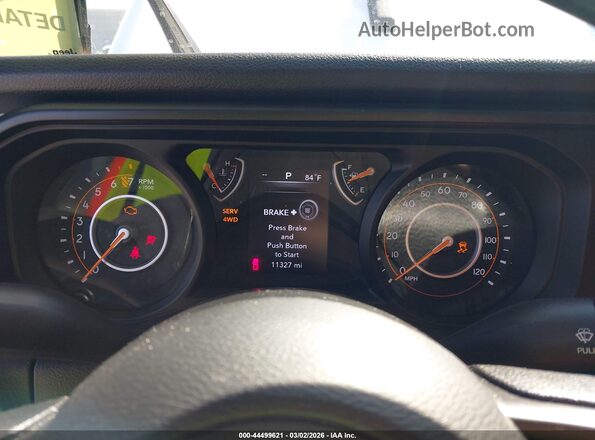 1C6PJTAG6SL503775 2025 JEEP GLADIATOR White Հետևի նստատեղերի տեսք