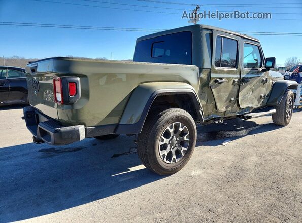 1C6RJTAG4SL526707 2025 JEEP GLADIATOR Green Задня права чверть