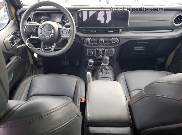 1C6RJTAG4SL526707 2025 JEEP GLADIATOR Green Вид панелі приладів