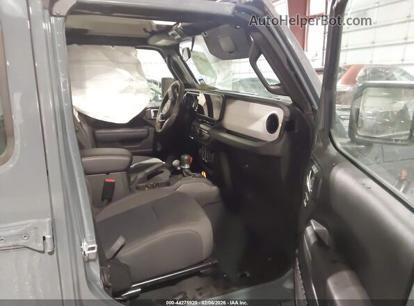 1C6RJTAG6SL515322 2025 JEEP GLADIATOR Gray Widok wnętrza z przodu