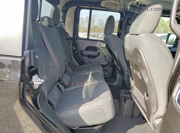 1C6RJTBG2TL163680 2026 JEEP GLADIATOR Black უკანა სავარძლების ხედი
