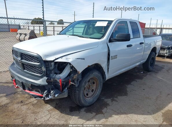 1C6RR7FG7HS544397 2017 RAM 1500 White Առջևի ձախ երեք քառորդ տեսարան