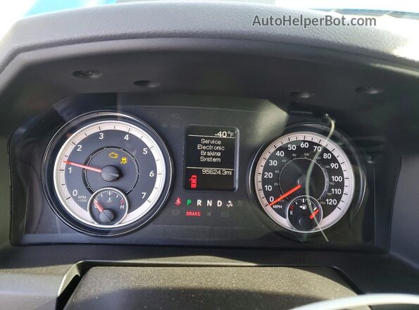 1C6RR7FT1KS643284 2019 RAM 1500 Blue 