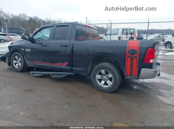 1C6RR7FT4HS509782 2017 RAM 1500 Black Rear left