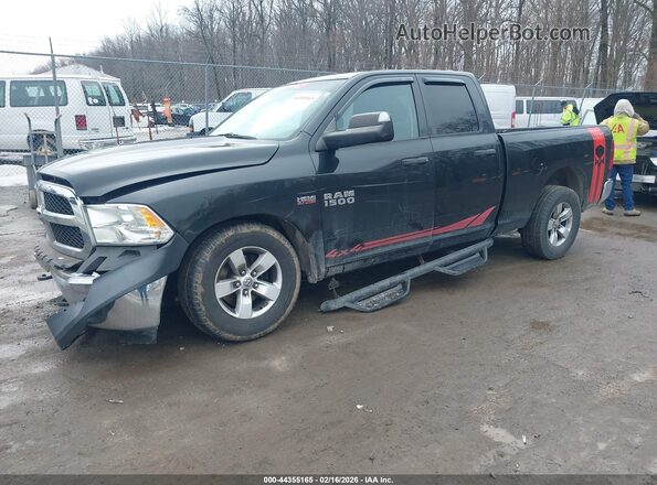 1C6RR7FT4HS509782 2017 RAM 1500 Black Front left