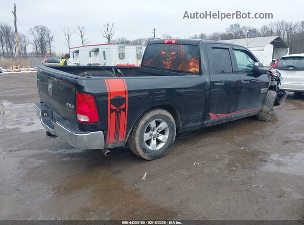 1C6RR7FT4HS509782 2017 RAM 1500 Black Rear right