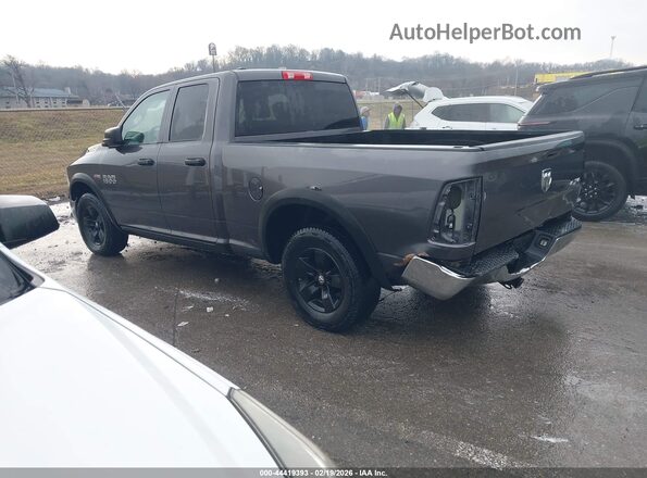 1C6RR7FT6HS734883 2017 RAM 1500 Gray Trasero izquierdo
