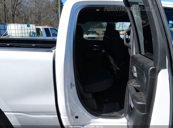 1C6RRFCG4SN601126 2025 RAM 1500 White Vista de la etiqueta del VIN
