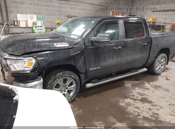 1C6RRFFG9PN580910 2023 RAM 1500 Black Առջևի ձախ երեք քառորդ տեսարան