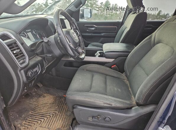 1C6SRFBT0KN831617 2019 DODGE RAM Blue წინა სალონის ხედი