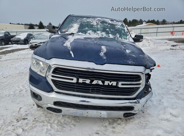 1C6SRFBT0KN831617 2019 DODGE RAM Blue წინა ხედი