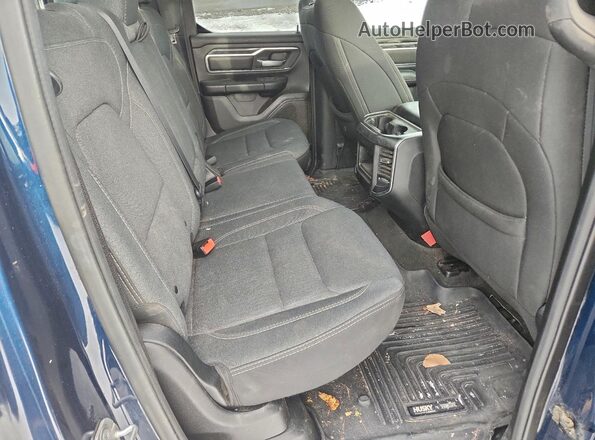 1C6SRFBT0KN831617 2019 DODGE RAM Blue უკანა სავარძლების ხედი