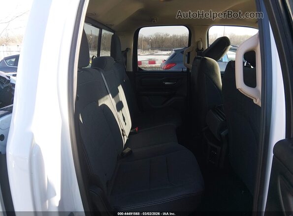 1C6SRFCTXKN598375 2019 RAM 1500 White Vista de la etiqueta del VIN