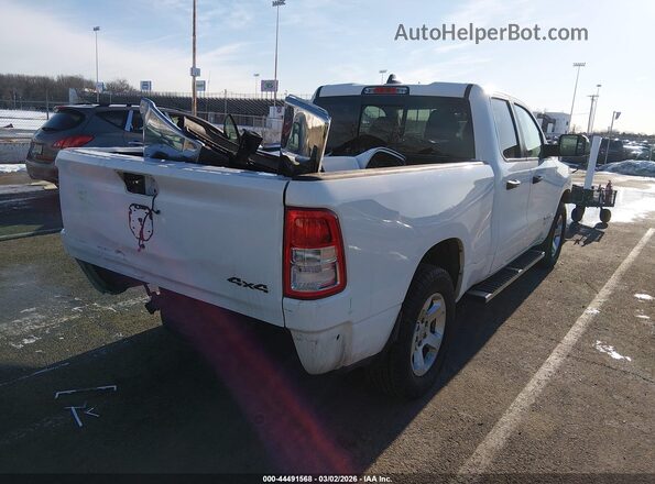 1C6SRFCTXKN598375 2019 RAM 1500 White Trasero derecho