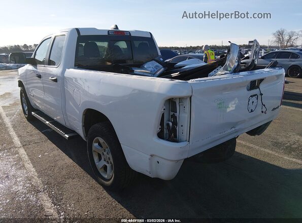 1C6SRFCTXKN598375 2019 RAM 1500 White Trasero izquierdo