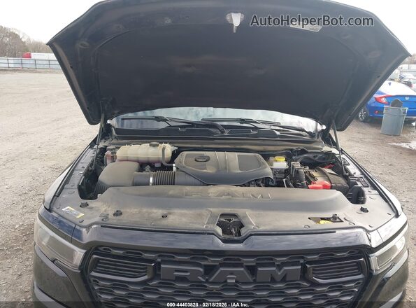 1C6SRFFPXSN528244 2025 RAM 1500 Black უკანა ხედი