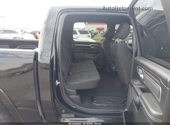 1C6SRFFPXSN528244 2025 RAM 1500 Black VIN კოდის სტიკერის ხედი